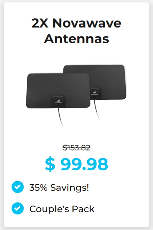 Novawave Antenna package price